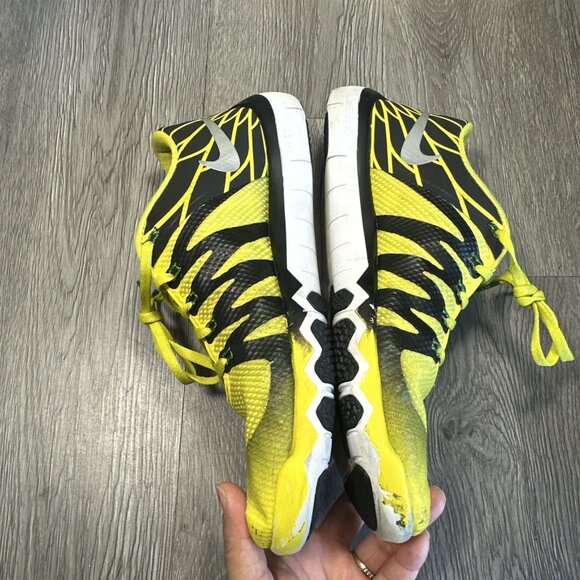 Nike Free Trainer 5.0 University Oregon Ducks Athletic Sneaker Men’s 10 Flywire main image 9